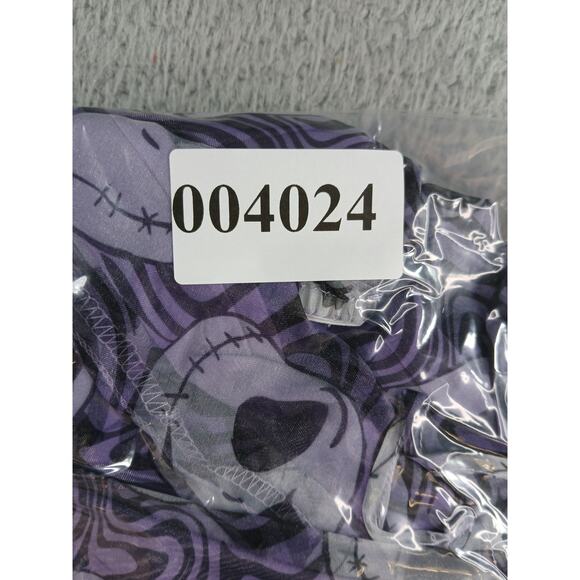 Disney Dress Jack Skellington Girls XL (14) Purple Kids Puff Sleeve Halloween - Picture 7 of 7